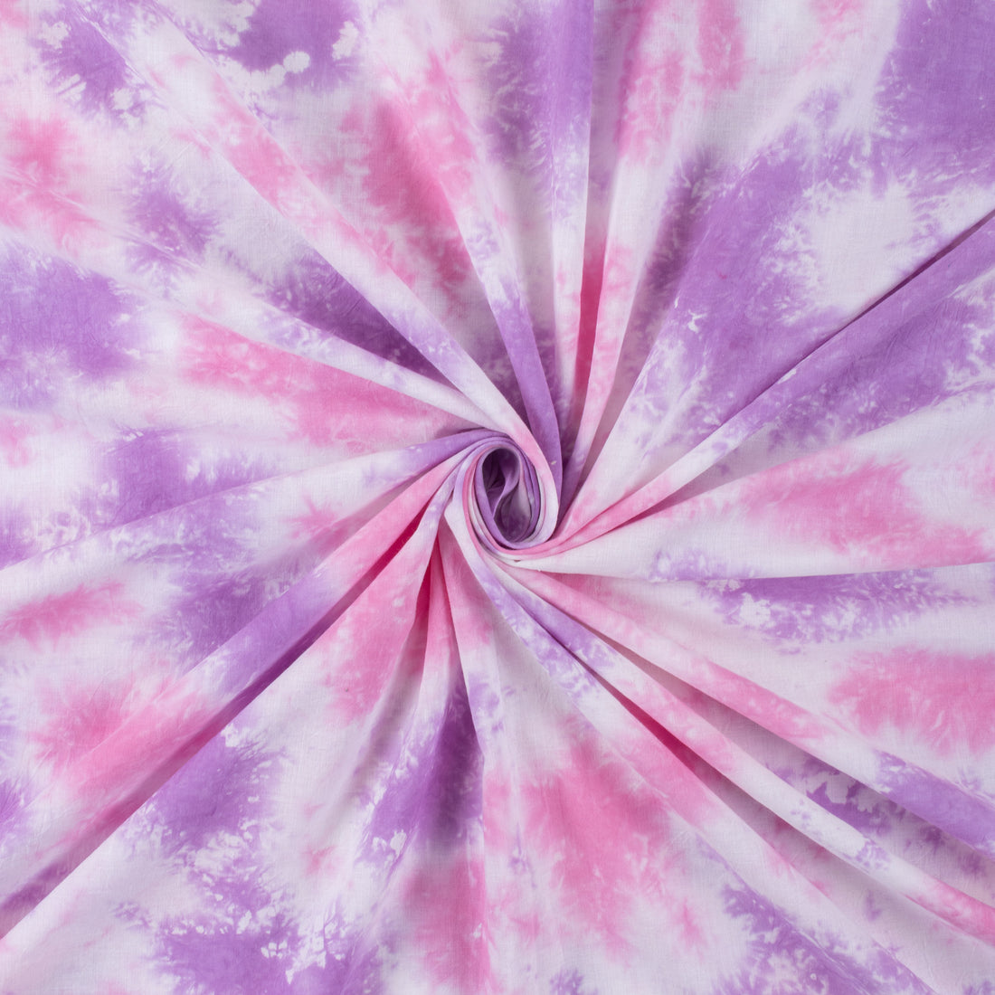 Decorative Pink Tie Dye Handmade Clothing Cotton Fabric