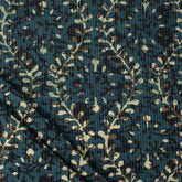 Designer Printed Pure Cotton Dabu Kantha Fabric