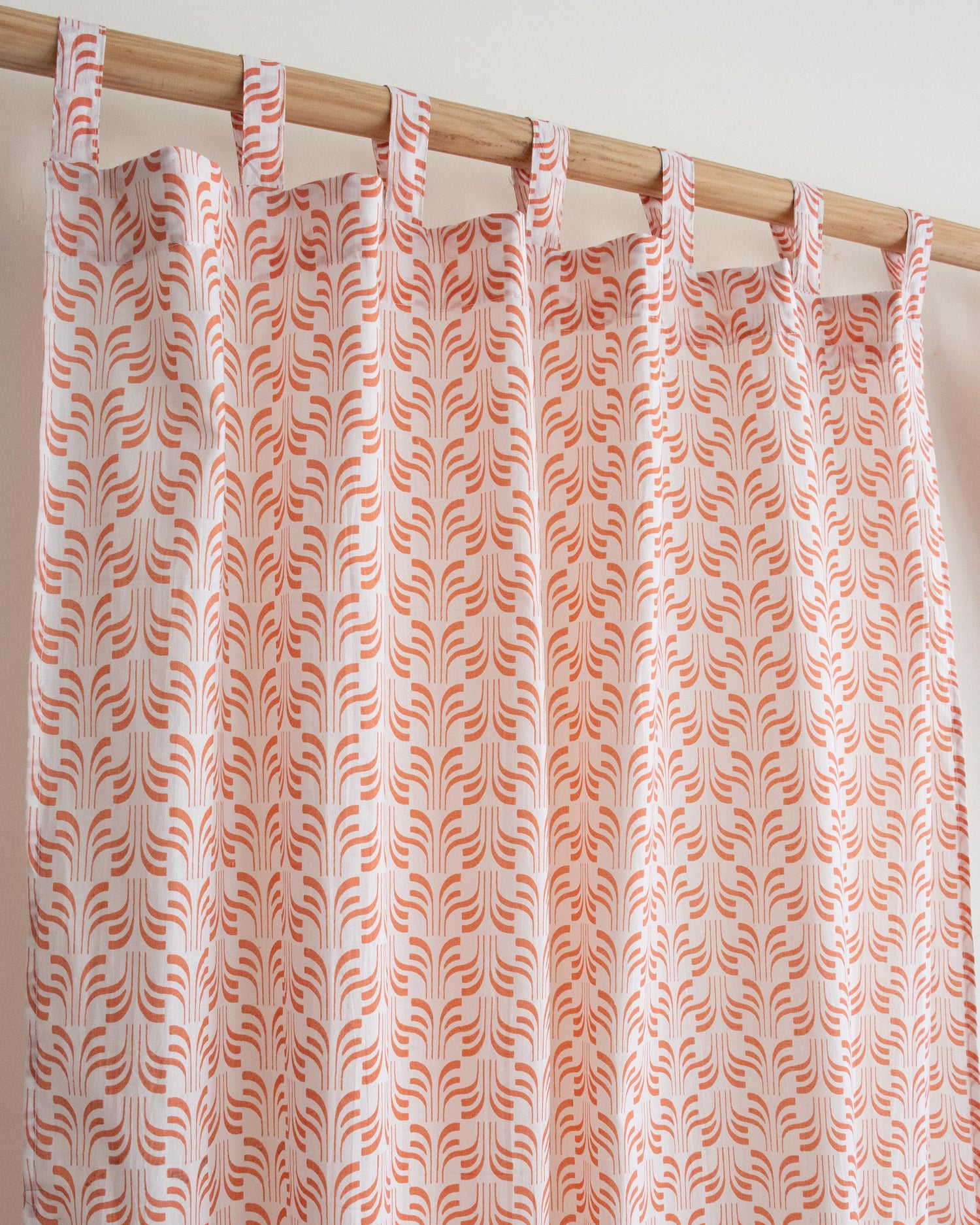 Dmaasa Organic Cotton Block Printed for Bedroom Drapes India