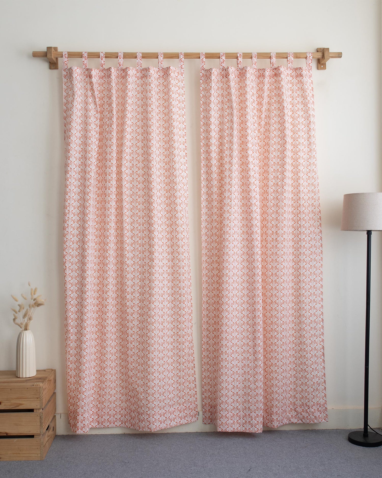 Dmaasa Organic Cotton Block Printed for Bedroom Drapes India