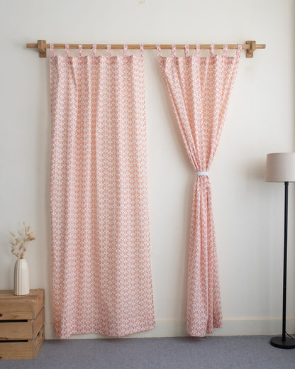 Dmaasa Organic Cotton Block Printed for Bedroom Drapes India