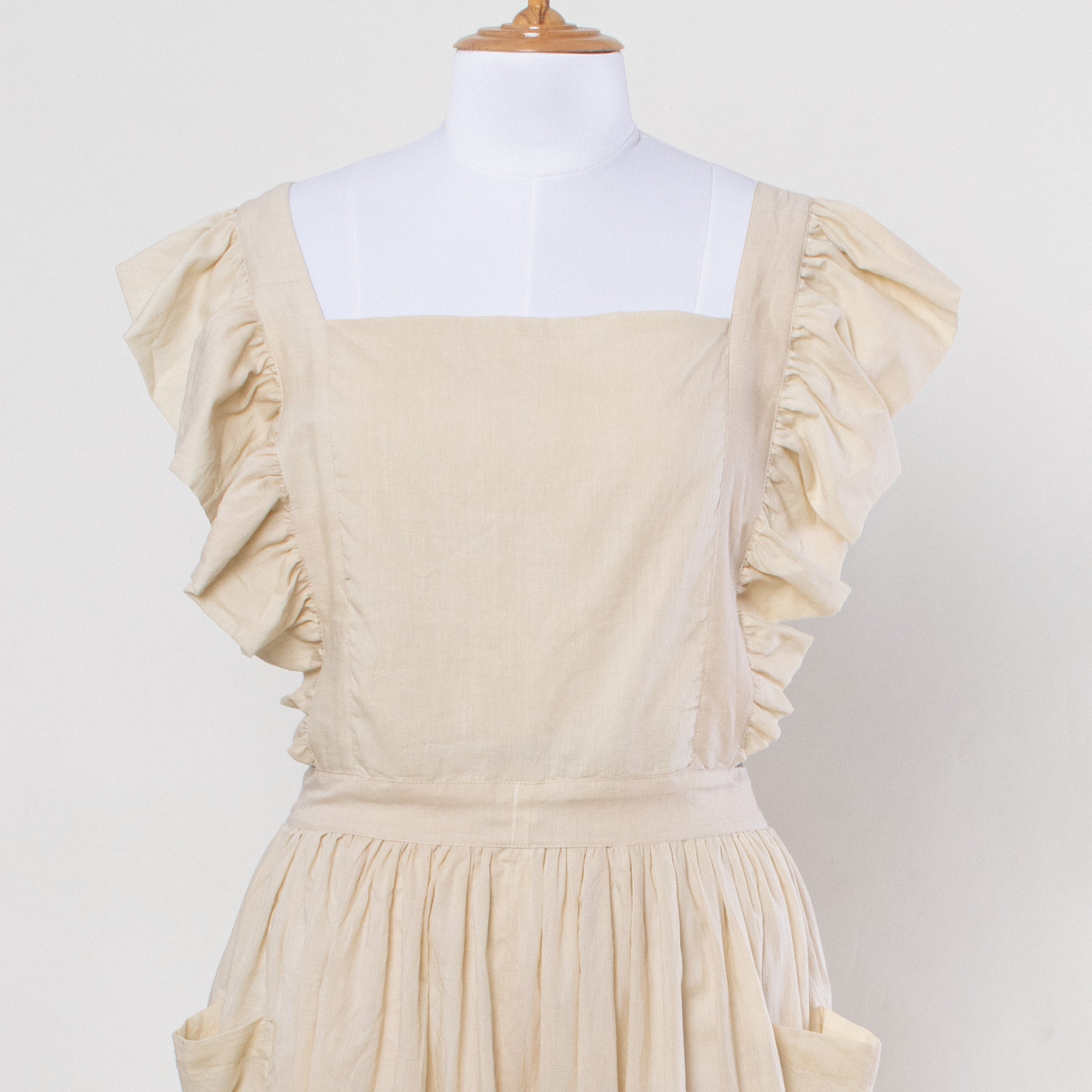 Dyed Plain Cotton Cooking Apron Best Gift For Wife
