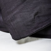 Eco-Friendly Indian Solid Black Duvet Cover Online