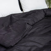  Eco-Friendly Indian Solid Black Duvet Cover Online