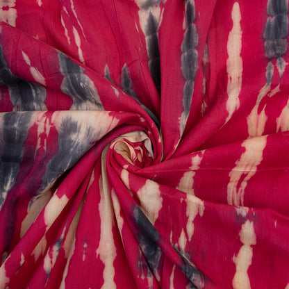 Eco Friendly Hand Cotton Shibori Tie Dye Fabric