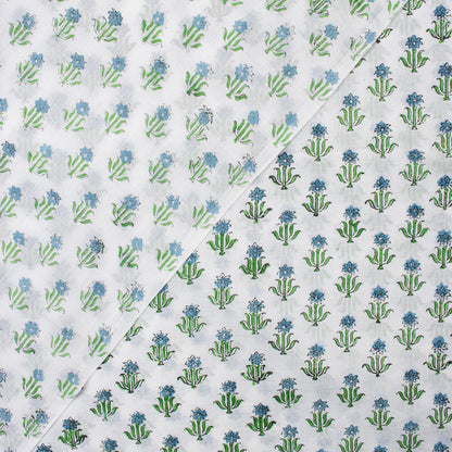 Eco Friendly Indian Block Printed Cotton Cloth Fabric