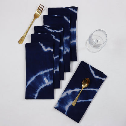 Eco Friendly Natural Tid Dye Cotton Napkin for Kitchen