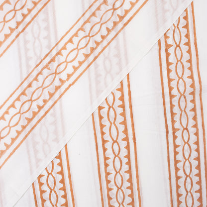 Eco Friendly Pink Striped For Dress Fabric