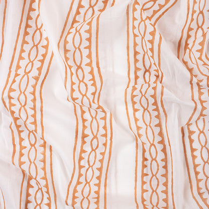 Eco Friendly Pink Striped For Dress Fabric