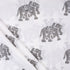 Elephant Hand Block Print Fabric