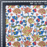 Exclusive Multi Floral Hand Block Print Cotton Fabric