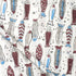 Fish Indian Hand Block Print Cotton Fabric
