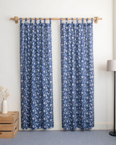 Floral Block Printed Best Curtains for Living Room