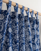 Floral Block Printed Best Curtains for Living Room