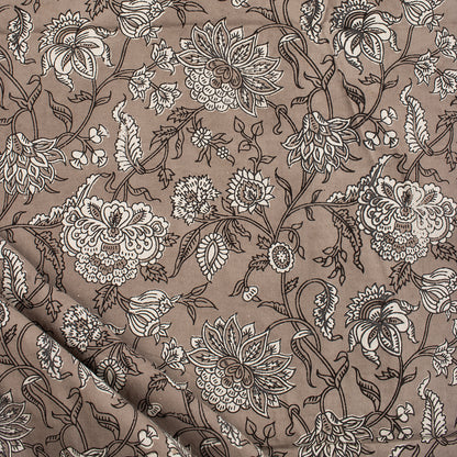 Floral Hand Block Printed Cotton Textile Kashish Fabric