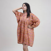 Floral Hand Block Printed Pure Cotton Women&
