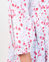 Floral Hand Printed Casual Maxi Dress for Women&