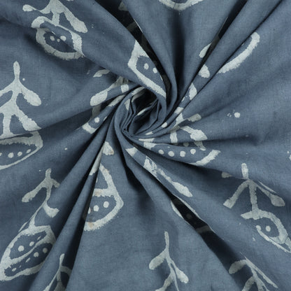 Floral Handcrafted Indian Kashish Hand Block Print Fabric