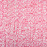 Floral Indian Block Printed Cotton Voile Fabric