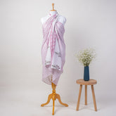 Geometrical Block Printed Cotton Sarong For Women