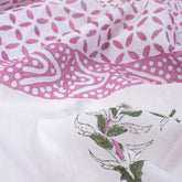 Geometrical Block Printed Cotton Sarong For Women