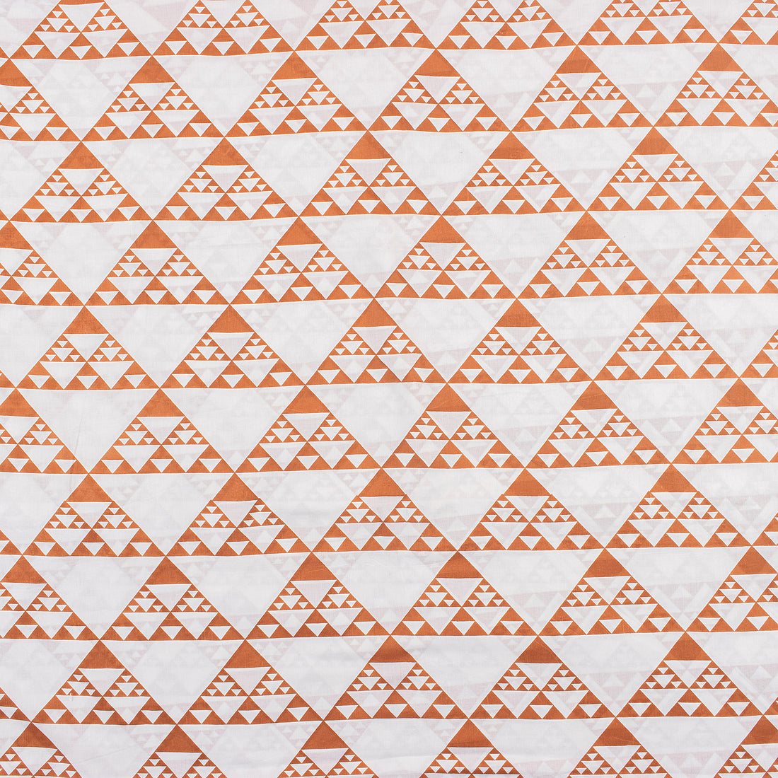 Geometrical Cotton Block Print Fabric Cloth