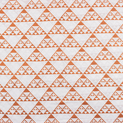 Geometrical Cotton Block Print Fabric Cloth