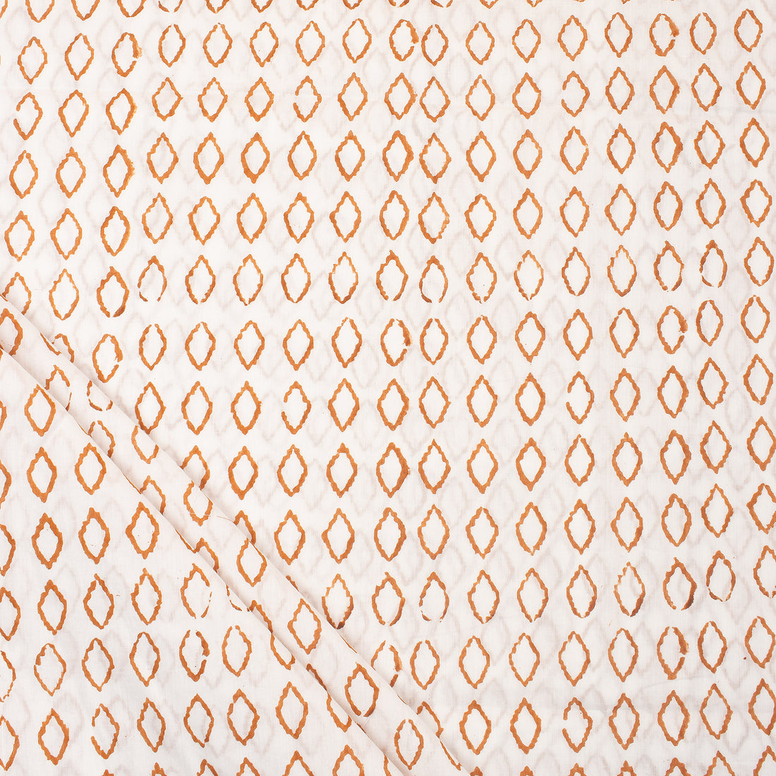 Geometrical Cotton Hand Block Print Fabric
