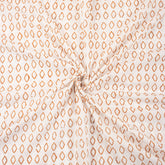 Geometrical Cotton Hand Block Print Fabric