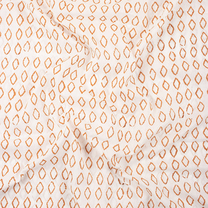 Geometrical Cotton Hand Block Print Fabric
