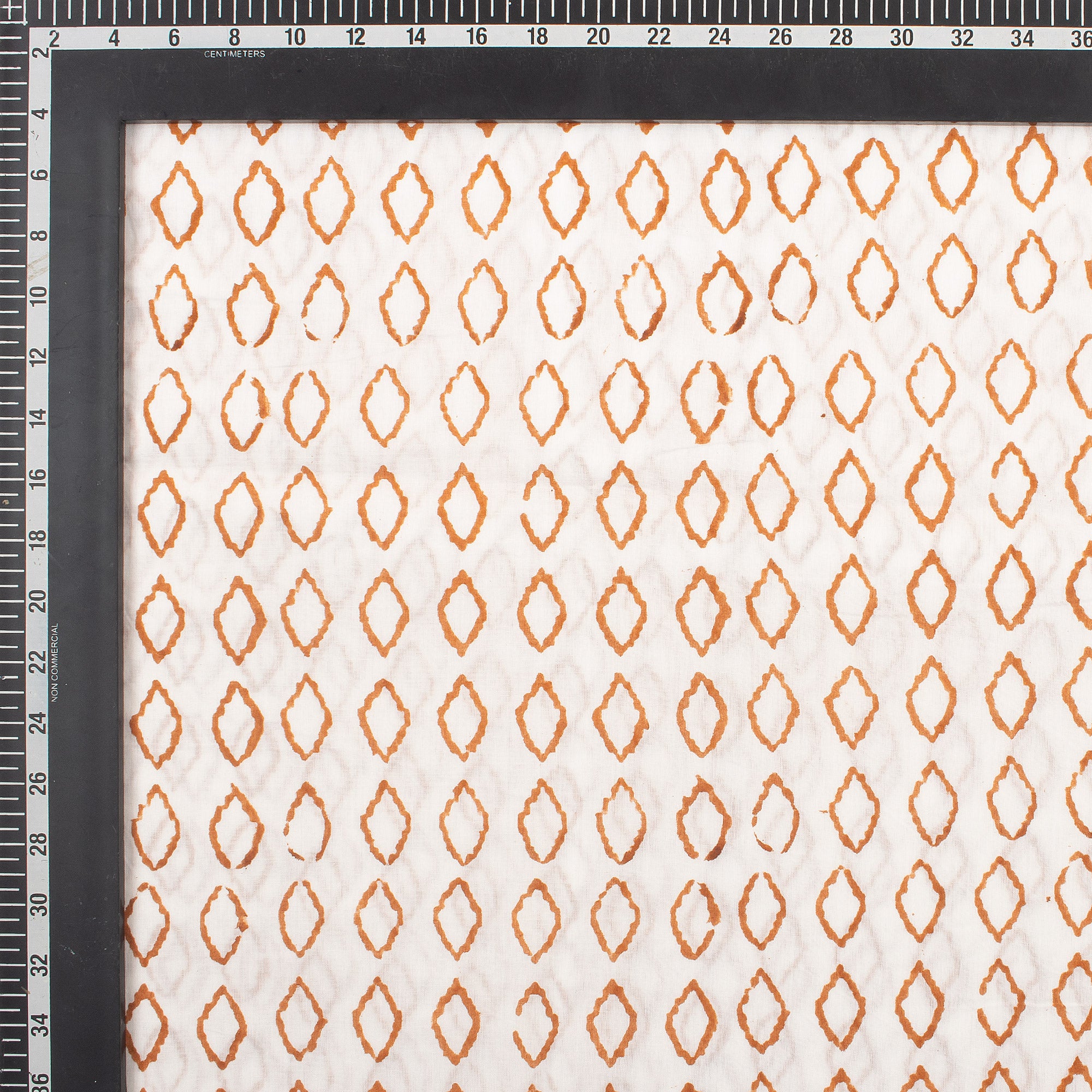 Geometrical Cotton Hand Block Print Fabric