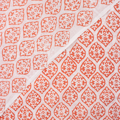 Geometrical Cotton Running Fabric For Summer Dress