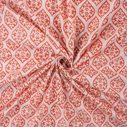Geometrical Cotton Running Fabric For Summer Dress