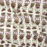 Geometrical Hand Block Print Cotton Fabric