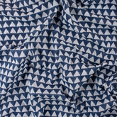 Geometrical Handcrafted Block Print Fabric Material