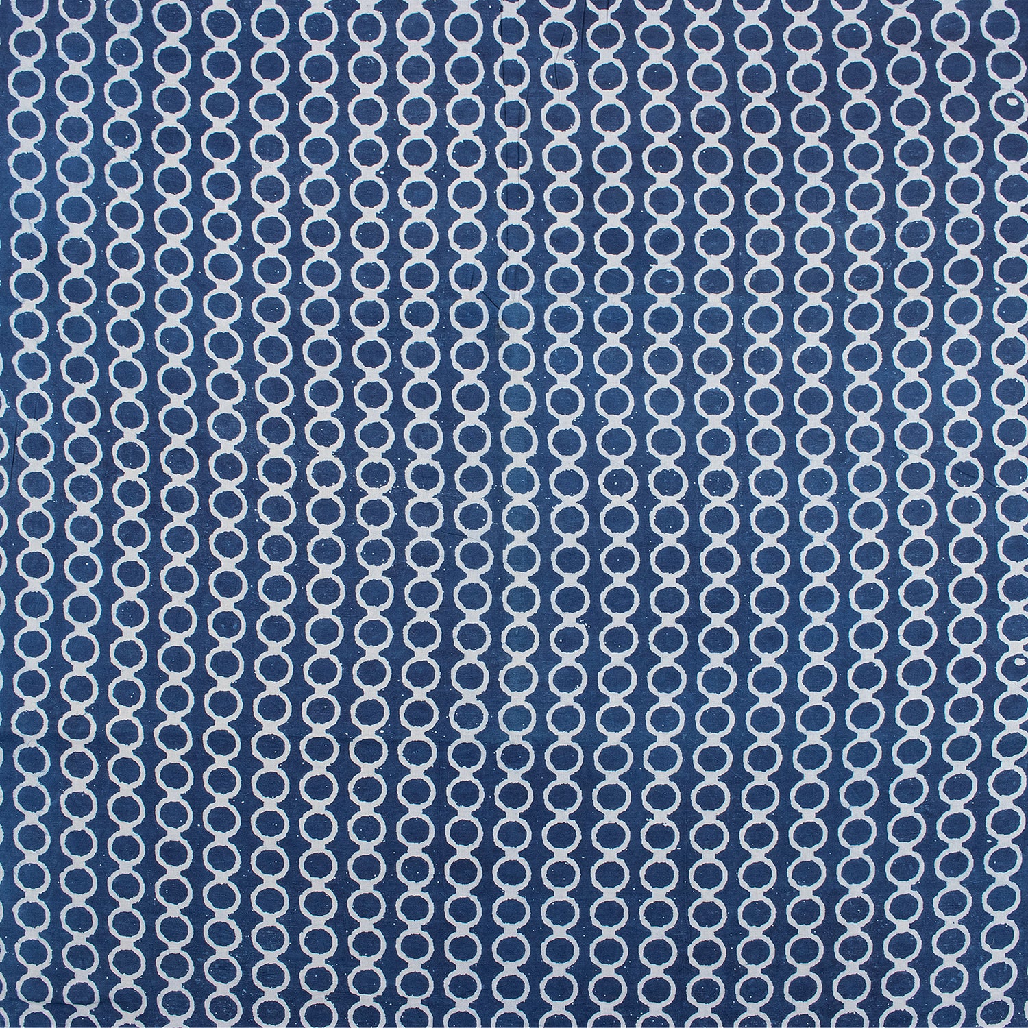Geometrical Printed Indigo Fabric By The Yard