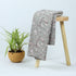 Gray Animal Kashish Hand Block Print Fabric
