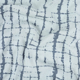 Gray Dabu Hand Block Print Fabric Online