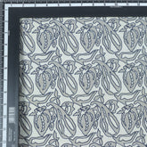 Gray Kashish Hand Block Print Fabric