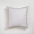 Gray Stripe Hand Printed Kantha Sofa Cushion Cover