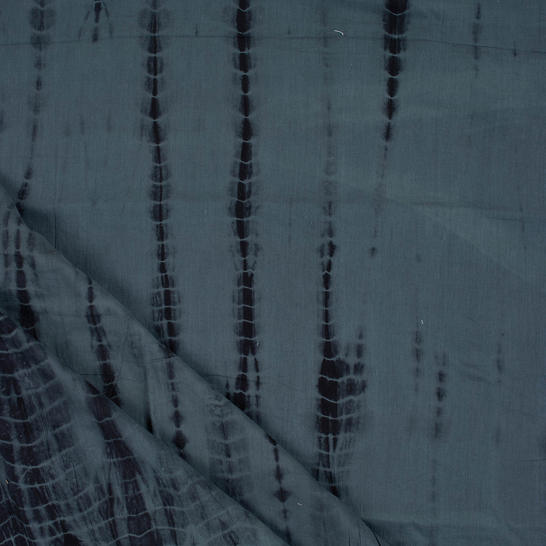 Gray Tie Dye Shibori Fabric