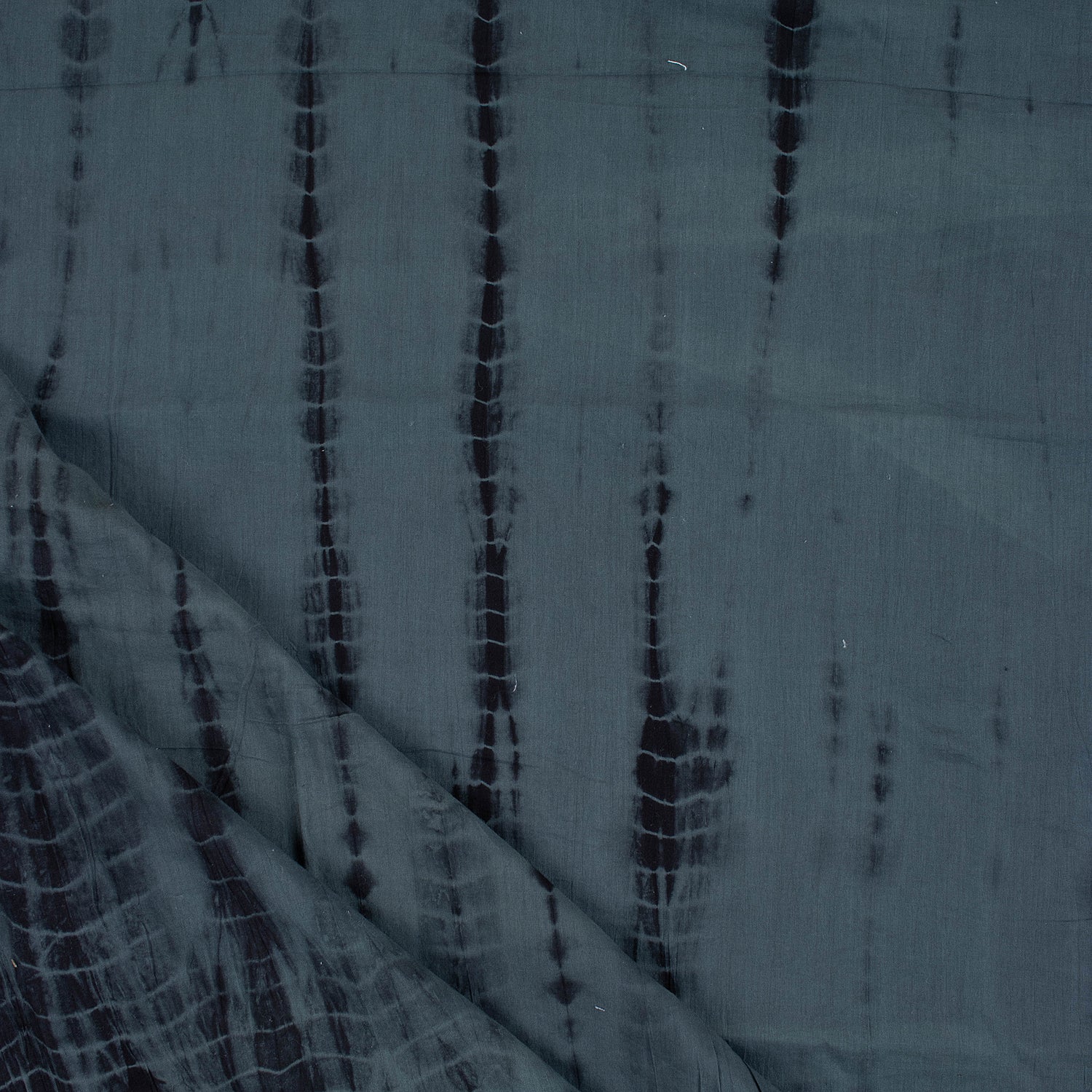 Gray Tie Dye Shibori Fabric
