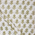 Green Booti Block Print Fabric