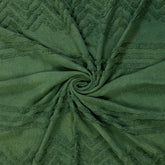 Green Dyed Sofa Cotton Solid Throws