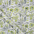 Green Floral Cotton Hand Block Print Fabric