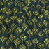 Green Floral Dabu Hand Block Print Cotton Fabric