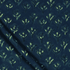 Green Floral Pure Cotton Dabu Hand Block Print Fabric