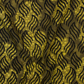 Green Leaf Hand Block Prin Dabu Fabric