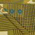 Green Patchwork Hand Block Print Fabric