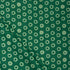 Green Polkas Dots Hand Block Printed Cotton Fabric